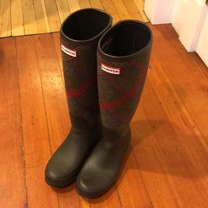 Hunter wool wellies